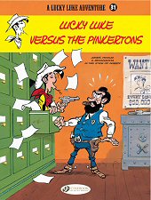 cover: Lucky Luke - Lucky Luke Versus the Pinkertons