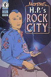 cover: H.P.'s Rock City by Jean 'Moebius' Giraud